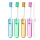 thumbnail image 3 of Set plegable de cepillos de dientes para viaje 4 piezas | Cepillos portátiles suaves con estuche protector | Envases individuales | Adultos y niños | Mango ergonómico | Cuidado bucal para camping, 3 of 9