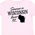 thumbnail image 4 of Inktastic Someone in Wisconsin Loves Me Boys or Girls Toddler T-Shirt, 4 of 5