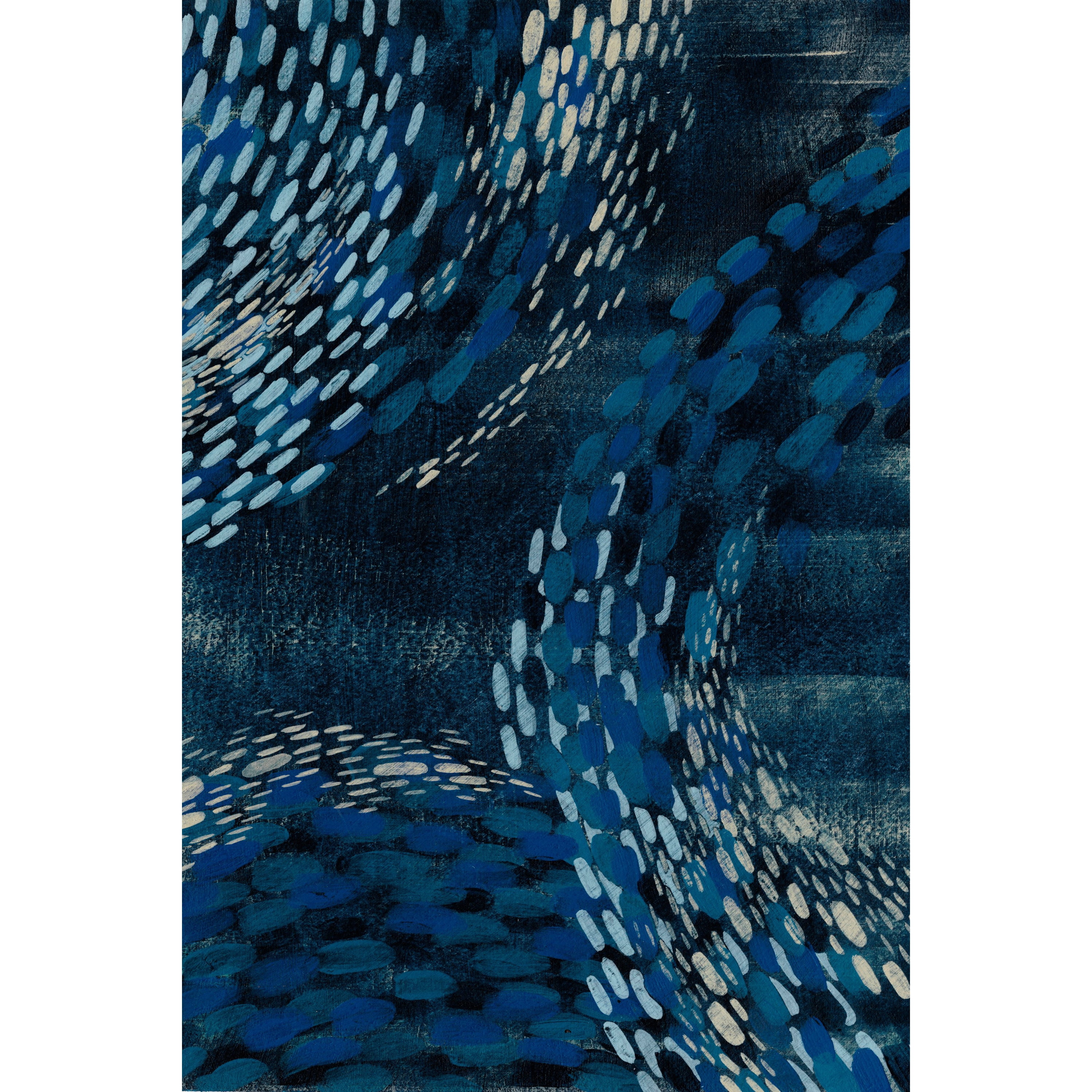 Marmont Hill "Moon Tide I" Painting Print on Wrapped Canvas