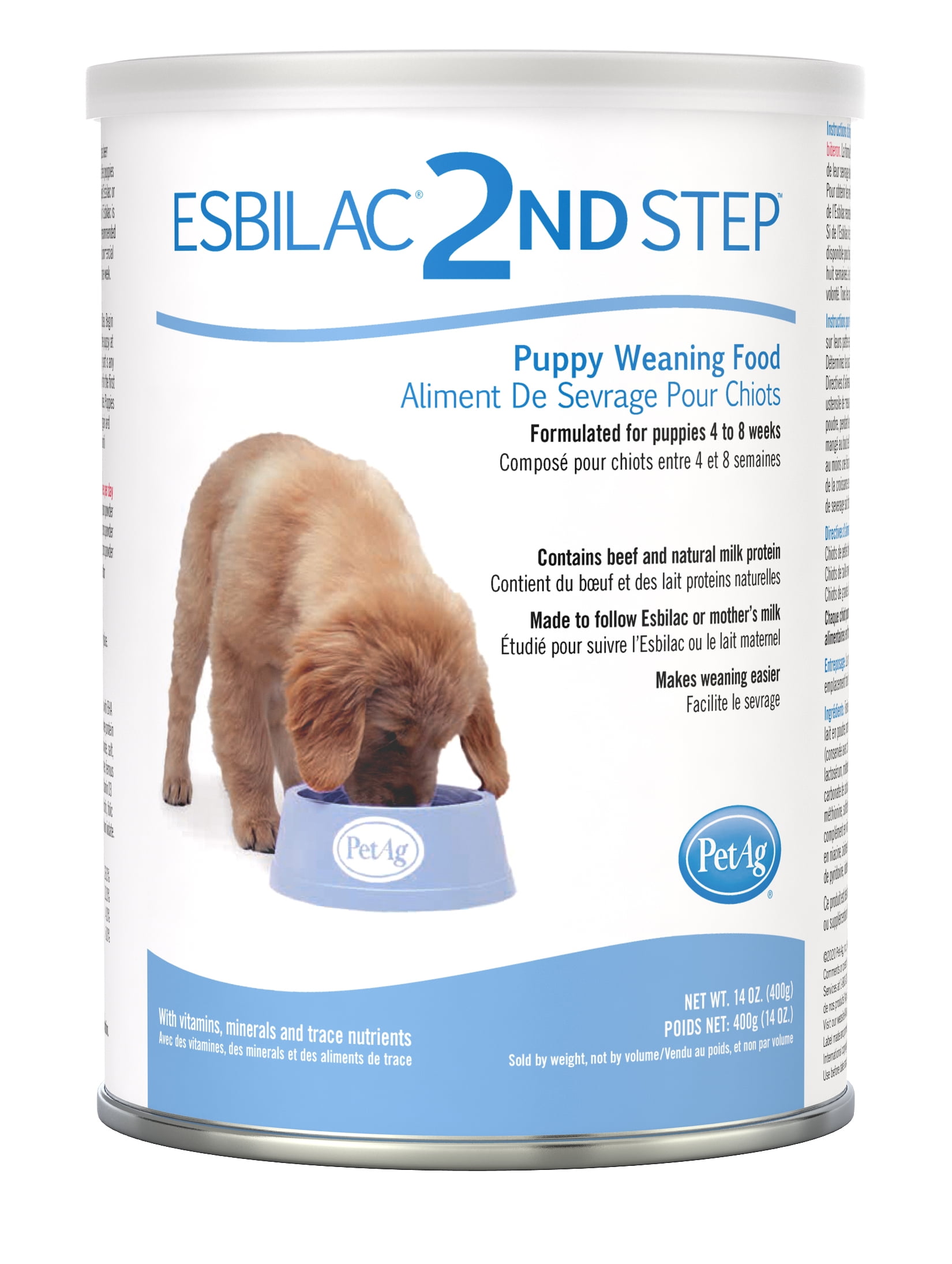PetAg Esbilac 2nd Step Puppy Weaning Food With Natural Milk Protein