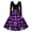 8# Purple, variant on Womens Halloween Dress Pumpkin Costume Dresses Vintage Bat Print Dress A Line Dress Halloween Themed Plus Size Clothes Black L