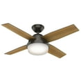 thumbnail image 1 of Hunter Fan Company 59444 Dempsey Ceiling Fan w/ LED Light & Remote, Bronze, 1 of 5