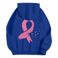 thumbnail image 7 of ZSQDM Women's Hoodies Sweatshirts Womens Oversized Turtleneck Sweater Cable Knit Sweater Tops Breast Cancer Awareness Hoodies for Women Graphic Full Zip Up Sweatshirt Oversized Jackets Clothes (Xl), 7 of 7
