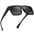 thumbnail image 2 of Gafas de sol JIM HALO retro polarizadas cuadradas con parte, 2 of 3