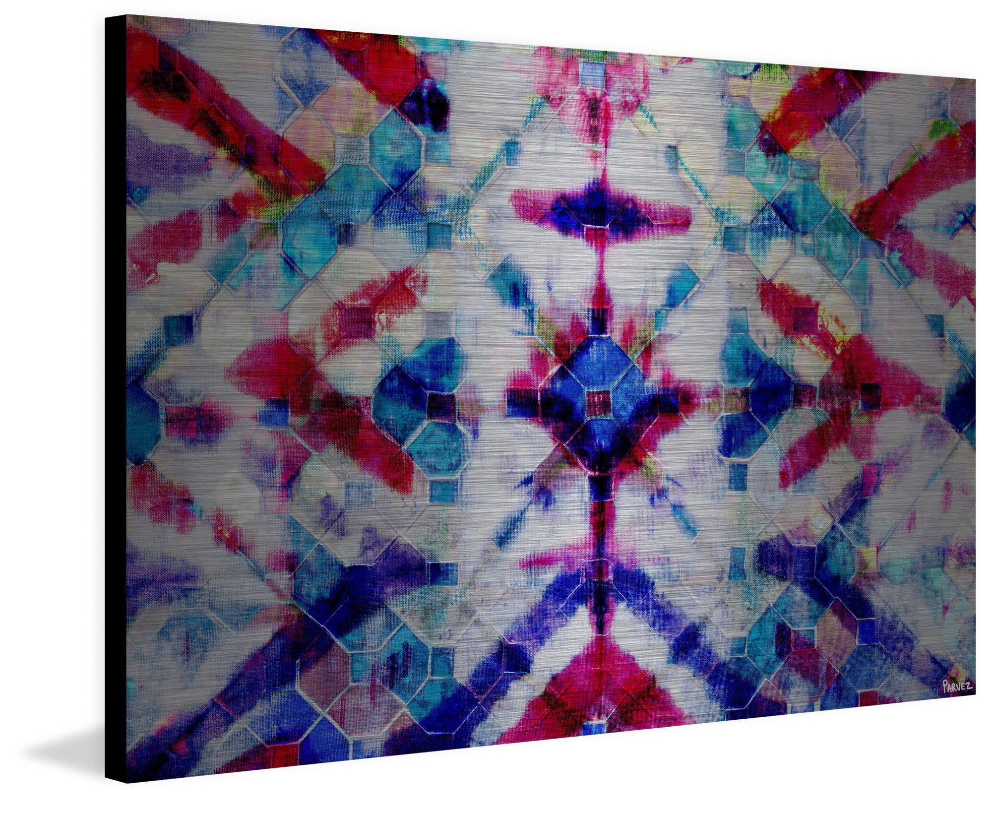 Agourai by Parvez Taj Painting Print on Brushed Aluminum