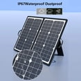 thumbnail image 4 of 40W Solar Panel Outdoor Power Storage for Cell Phones Foldable IP67 Waterproof Rating With Carrying Handle and Support Bracket, 4 of 8