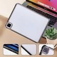 thumbnail image 6 of Decase Durable Transparent Tablet Case for iPad Pro 13 2024,Slim, Shockproof & Lightweight Protective Cover,Scratch-Resistant,for iPad Pro 13 2024 Hybrid PC+TPU Clear Rugged Tablet Cover,Black, 6 of 7