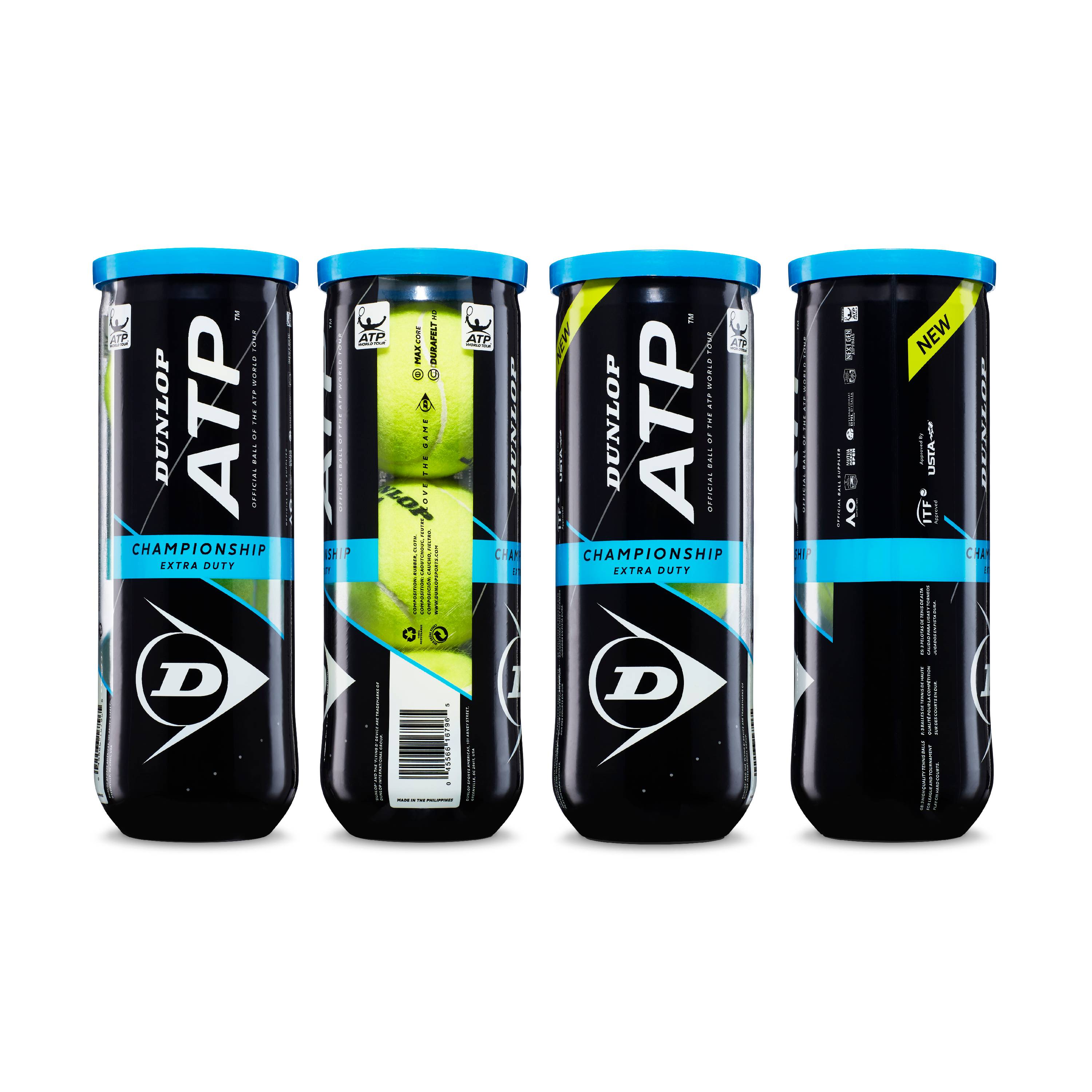Dunlop ATP Championship Extra Duty Tennis Balls photo 3