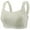 Green Bra for Women, variant on AINIYS Soft Cup Bra Secure Fit Bra for Women Plus Size Armpit Fat Control Bra Wireless Breathable Everyday Bras Wide Straps Bralette Beige 42