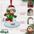 thumbnail image 4 of Personalized Ice Skate Ornament 2025 - Girl Ice Skater Ornament Roller Skate Ornament Ice Skating Ornament Santa Ice Skating Gifts Ice Skating Snow Globe Ice Skating Christmas Ornaments by Elves, 4 of 7
