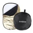 thumbnail image 1 of Andoer 24" * 36" / 60 * 90cm 5 in 1 (Gold, Silver, White, Black, Translucent) Multi Portable Collapsible Studio Photo Photography Light Reflector, 1 of 1