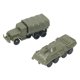 thumbnail image 3 of 2 piezas 1: 144 vehículo con ruedas modelo BTR80 Modelo de vehículo blindado decoración de mesa de decoración para niñas regalos de vacaciones para, 3 of 9