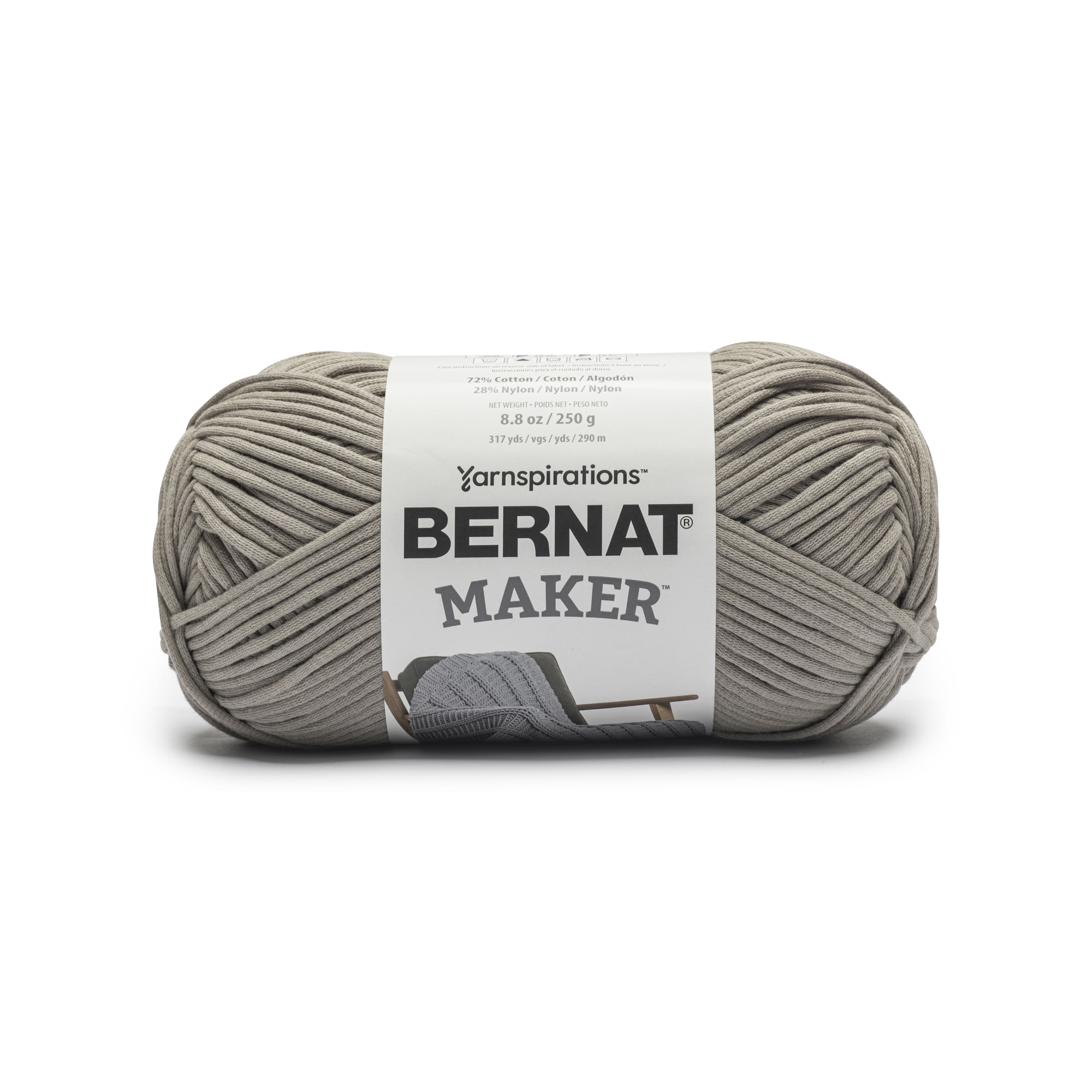 Bernat® Maker™ #5 Bulky Cotton Yarn
