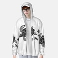 thumbnail image 4 of Sigee Family Of Sea Turtles Print UPF50+ Men's Sun Protection Hoodie Shirt SPF UV Shirt Long Sleeve Fishing Outdoor Lightweight, S-3XL, 4 of 9