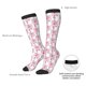 thumbnail image 4 of Fotbe Flamingo On Checkered Calcetas Divertidas Estampadas para Hombre y Mujer, Calcetas de Algodón hasta la Rodilla para Caminar, Correr, Enfermería y Embarazo, 4 of 6