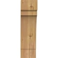 thumbnail image 2 of 5 1/2"W x 8"D x 20"H Merced Smooth Knee Brace, Western Red Cedar, 2 of 4