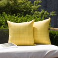 thumbnail image 1 of Funda de Cojín Kevin Textile Impermeable para Exterior 60x60 cm Amarillo, 1 of 7