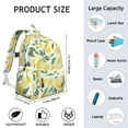 thumbnail image 6 of Lemon Backpack for School,Cute School Bag,Schoolbag with Adjustable Shoulder Straps & Padded Back,13.4"x11"x4.7", 6 of 6