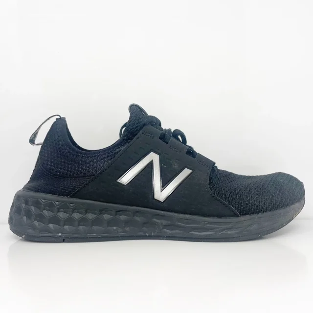 New Balance Mens Fresh Foam Cruz V1 MCRZRBP1 Black Running Shoes Sneakers 9.5 D