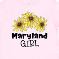 thumbnail image 4 of Inktastic Maryland Girl Black Eyed Susans Flowers Girls Baby T-Shirt, 4 of 5