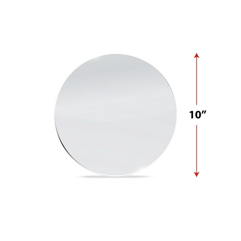 Pakiper 10 Round Mirrors for Centerpieces Circle Mirrors