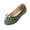 Green -AI09, variant on Domzle Women's Comfortable Ballet Flats Round Toe Flat Shoes for Women Bow Dressy Flats Shoes with Arch Support Insole Pink