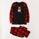 thumbnail image 4 of Pijamas de Navidad Para La Familia Trajes A Juego Mamá Impreso Blusa Tops + Pantalones Conjunto de Navidad Odeerbi ODB189678, 4 of 9