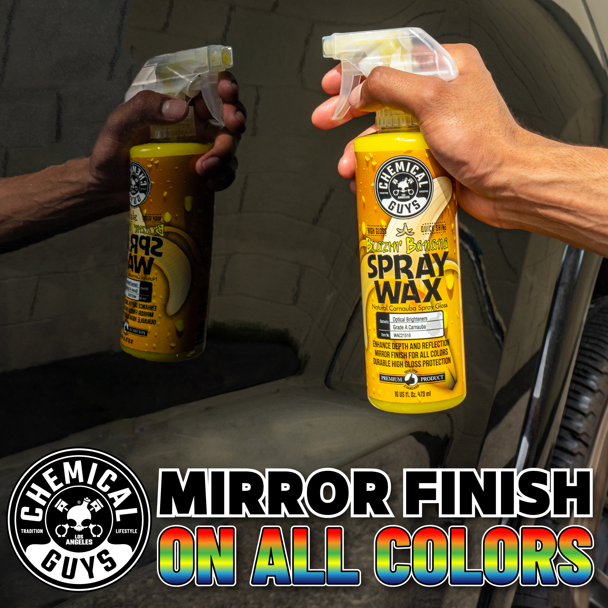Chemical Guys Blazin Banana Carnauba Spray Wax 16oz photo 8