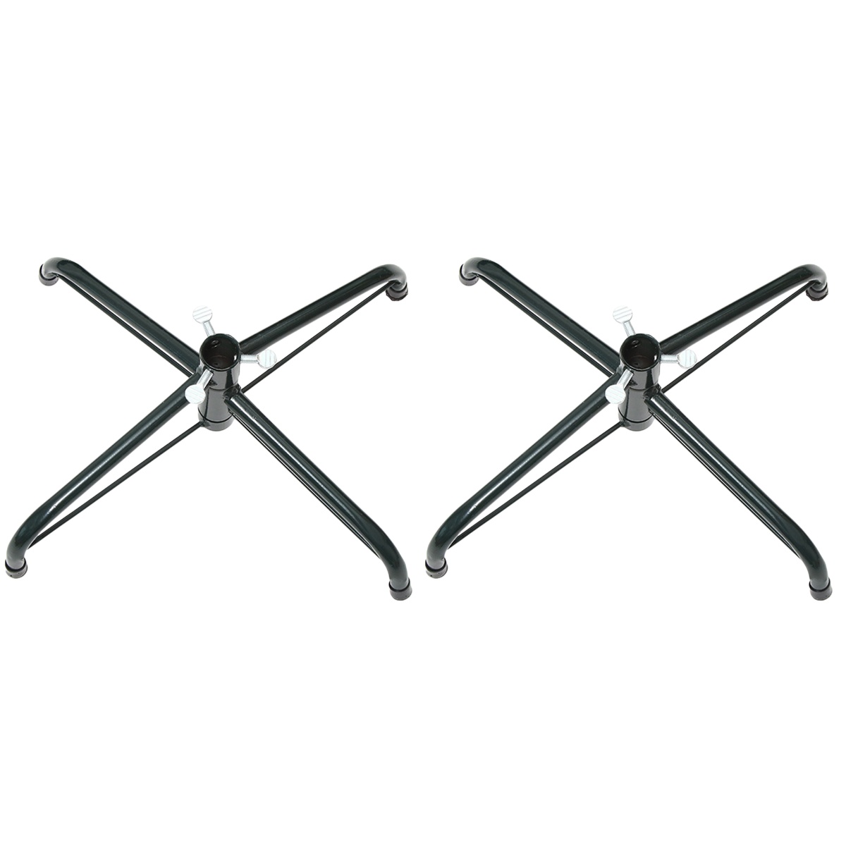 Frcolor Tree Christmas Stand Stand Xmas Artificial Base Rotating Usual Metal Tree Holder