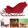 thumbnail image 5 of Dytern Christmas Tree 1 set of Sleigh Decoration Christmas Themed Sleighs Adorn Skiing Board Xmas Party Layout Ornament, 5 of 11