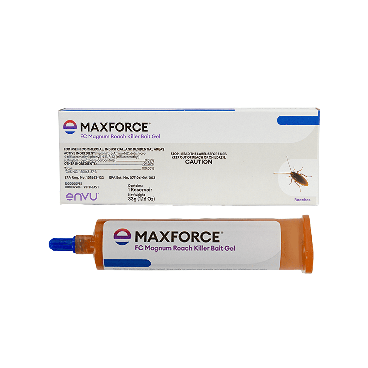 Maxforce FC Magnum Cockroach Gel Bait - New Packaging, Same