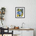 thumbnail image 3 of Stupell Industries Cottage Indigo & Lemon Vase Black Framed Print Under Glass, 13 x 16, by Melissa Wang, 3 of 8