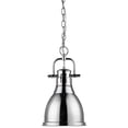 thumbnail image 3 of Beaumont Lane Small Steel Pendant in Chrome, 3 of 4