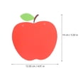 thumbnail image 2 of DEEPCRAFF 1Jgo Banner De Manzanas Y Lápices Para De Fiesta A Clases Multicolor Resistente Y, 2 of 8