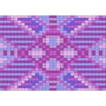 thumbnail image 1 of Ahgly Company Machine Washable Indoor Rectangle Transitional Purple Mimosa Purple Area Rugs, 8' x 10', 1 of 7