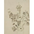thumbnail image 2 of Klee, Paul 19x24 White Modern Wood Framed Museum Art Print Titled - The Last Adventure of the Knight Errant, 2 of 4