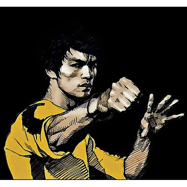 Bruce Lee Sketch Ii Canvas Or Print Wall Art Walmart Com