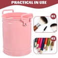 thumbnail image 2 of ACDANC 2026 New Outdoor Dog Poop Trash Can with Lid Car Bin Garbage Pencil Container Desktop Storage Bucket for Outdoor, Car, Pet Waste, Home, Office, Desktop Storage, 2 of 3
