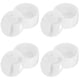 thumbnail image 1 of 4 Piezas Joyero De Cerámica Joyas Cajas De Titulares De Joyería De Cerámica Bandeja Sencilla Tarros De Almacenamiento De Anillo Artesanía Estilo Europeo, 1 of 9