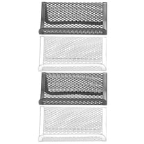 2 Count Card Holder Barbed Wire Rack Business Card Display Office 10x6cm