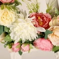 thumbnail image 3 of Qualitchoice Artificial Flower Garland Peonies Wall Door Hanging Artificial Peonies With Spring Festival Handmade Summer Fall Rattan Arch Party Decor, 3 of 9
