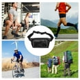 thumbnail image 6 of Unique Bargains 1 Pc Durable Running Belt One-knife Sports Waist Bag for Sports Black, 6 of 6