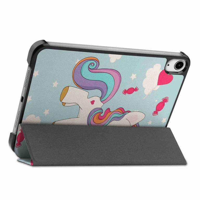 Dteck New iPad Mini 6 Case 2021 - [Slim Trifold Stand + 2nd Gen