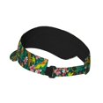 thumbnail image 2 of Daiia Cute Tribal Leopards Pattern Sport Sun Visor Hats Visor Cap Adjustable Empty Top Baseball Cap Cotton Ball Caps for Women and Men, 2 of 7