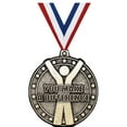 thumbnail image 1 of You Make A Difference Medals, 2" Gold Diecast You Make A Difference Medal Award 100 Pack, 1 of 2