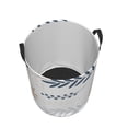 thumbnail image 3 of LNWH Laundry Basket, White Flower Branch Illustration Foldable Laundry Hamper With Handles Waterproof, Small, 3 of 8