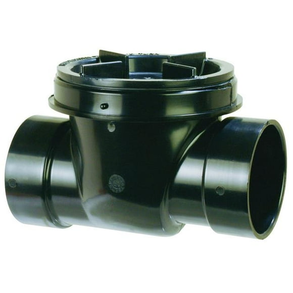 Solvent Weld ABS Plastic Swing Abs Backwater Valve