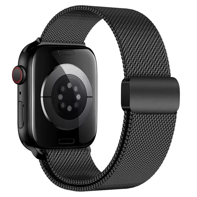Correa Milanesa de Acero Inoxidable Para Apple Watch, Compatible con Todas las Series