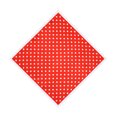 thumbnail image 1 of Sonducket Pañuelo de seda de imitación, accesorios de ropa, diseño cómodo de puntos, pañuelo para el cuello, suministros a juego para mujer, pañuelo Accesorios de disfraces borde blanco rojo Sonducket AP009772-05B, 1 of 6