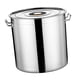 thumbnail image 5 of Olla de cocina de acero inoxidable, grande, para cocinar, con cubo para aceite, resistente, multiusos 25cm, 5 of 9